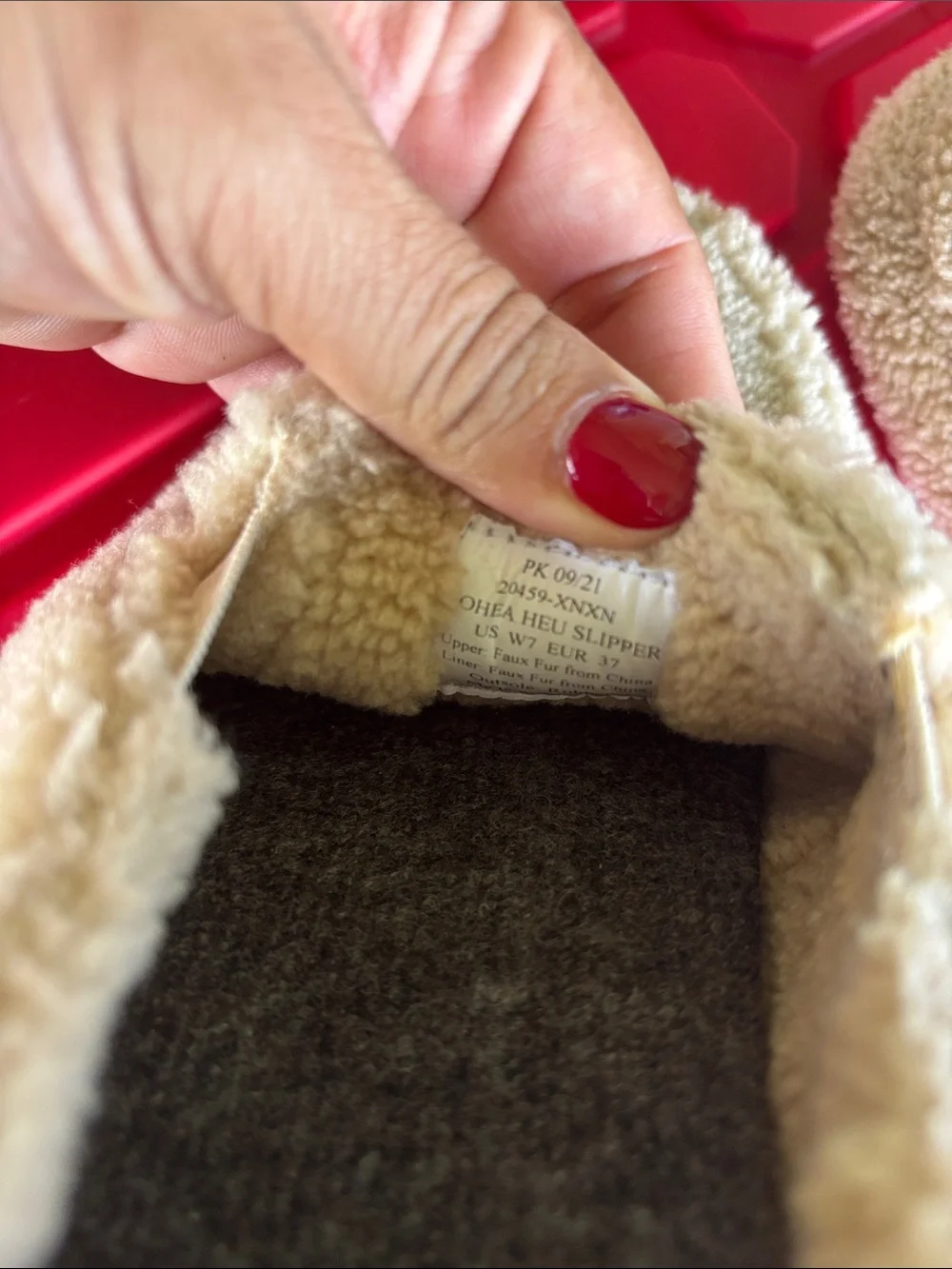 Woolrich plush sherpa